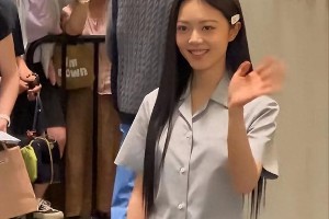 赵今麦身材比例引热议，路人视角生图曝光